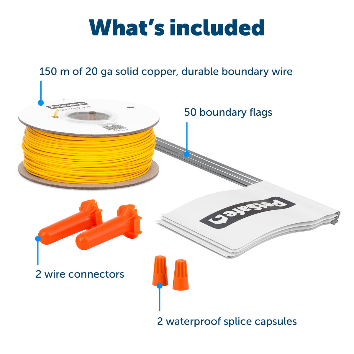 Petsafe Wire and Flags (150 mtr roll)