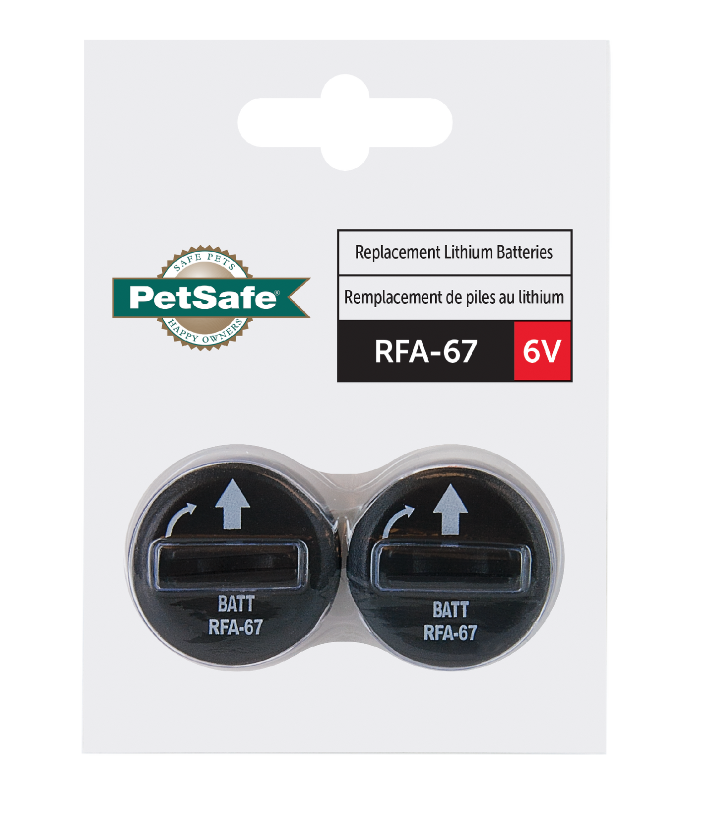 PetSafe® 6 Volt Containment Dog Collar Battery, 2-Pack