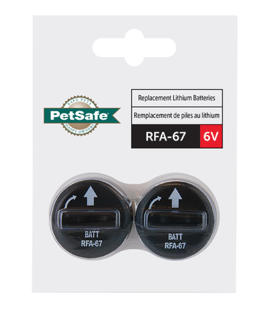 PetSafe® 6 Volt Containment Dog Collar Battery, 2-Pack