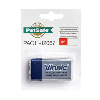 PetSafe® 9 Volt Alkaline Battery Suits Bark Devices, In Ground Fence Collars