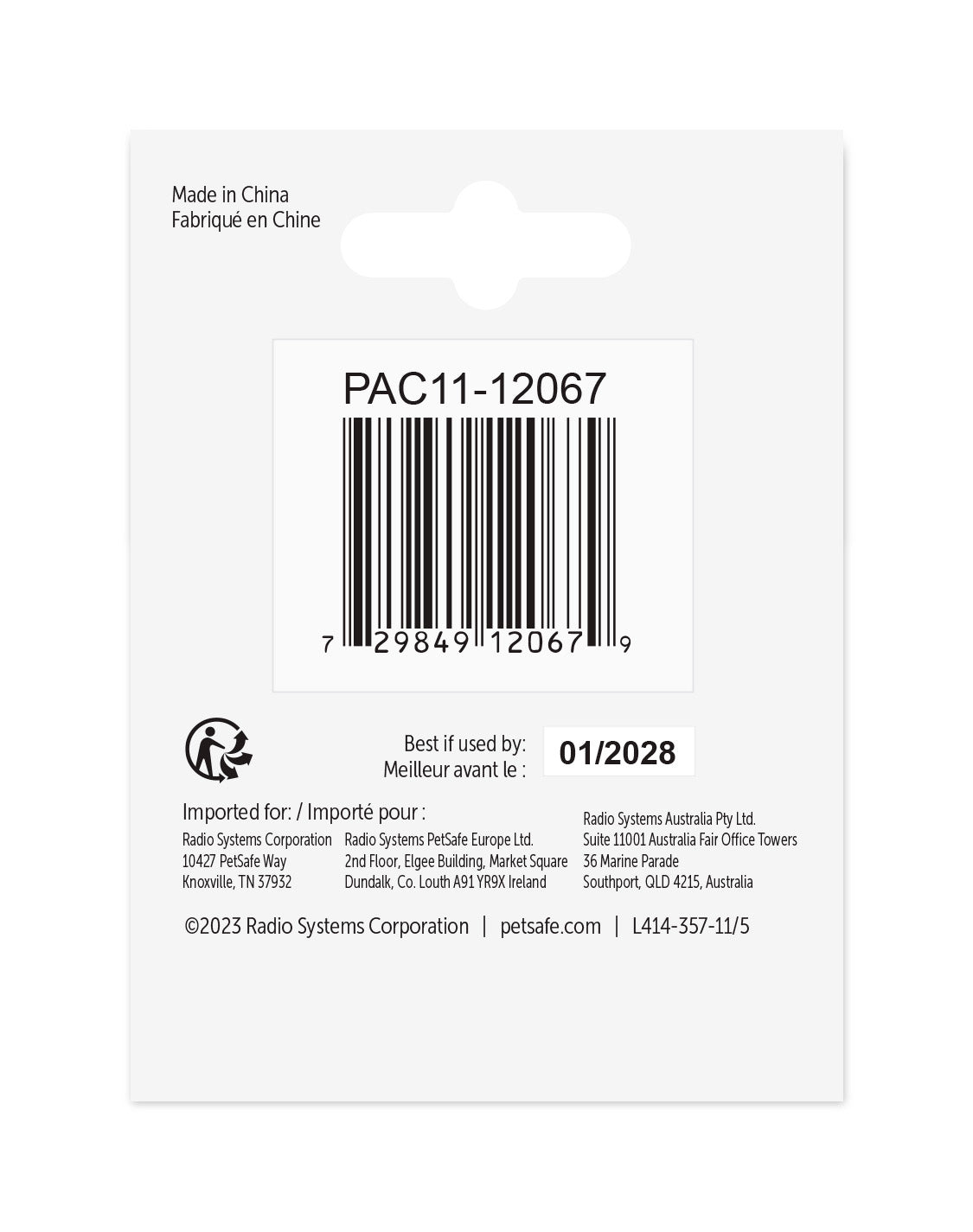PetSafe® 9 Volt Alkaline Battery Suits Bark Devices, In Ground Fence Collars