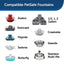 Replacement Foam Filter Suitable for Avalon,Pegoda & 360 drinking fountains