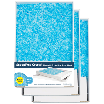 Scoopfree Litter Tray Blue 3Pk Bundle