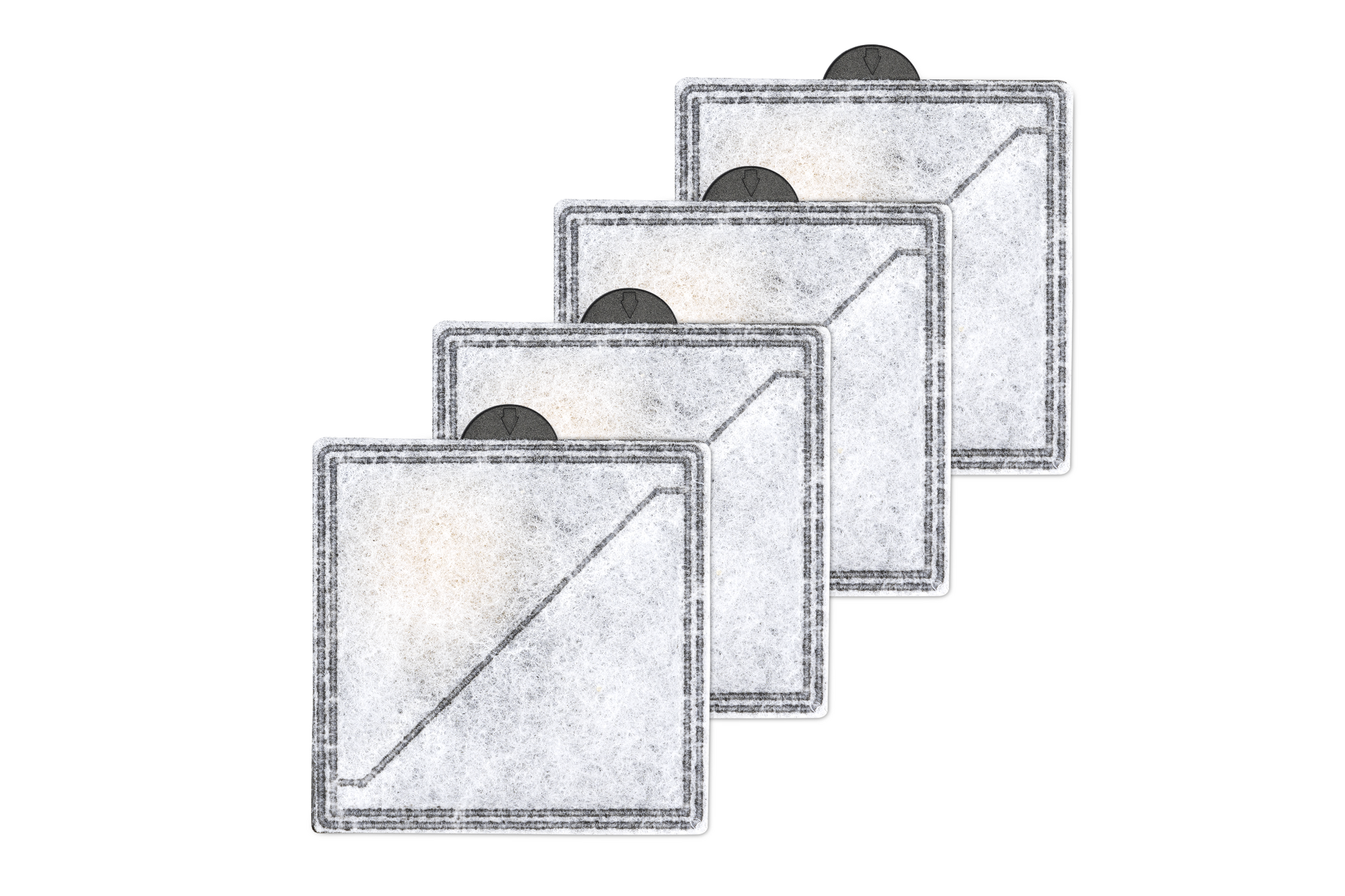 Petsafe Square Carbon Resin Ftn Filter 4Pk