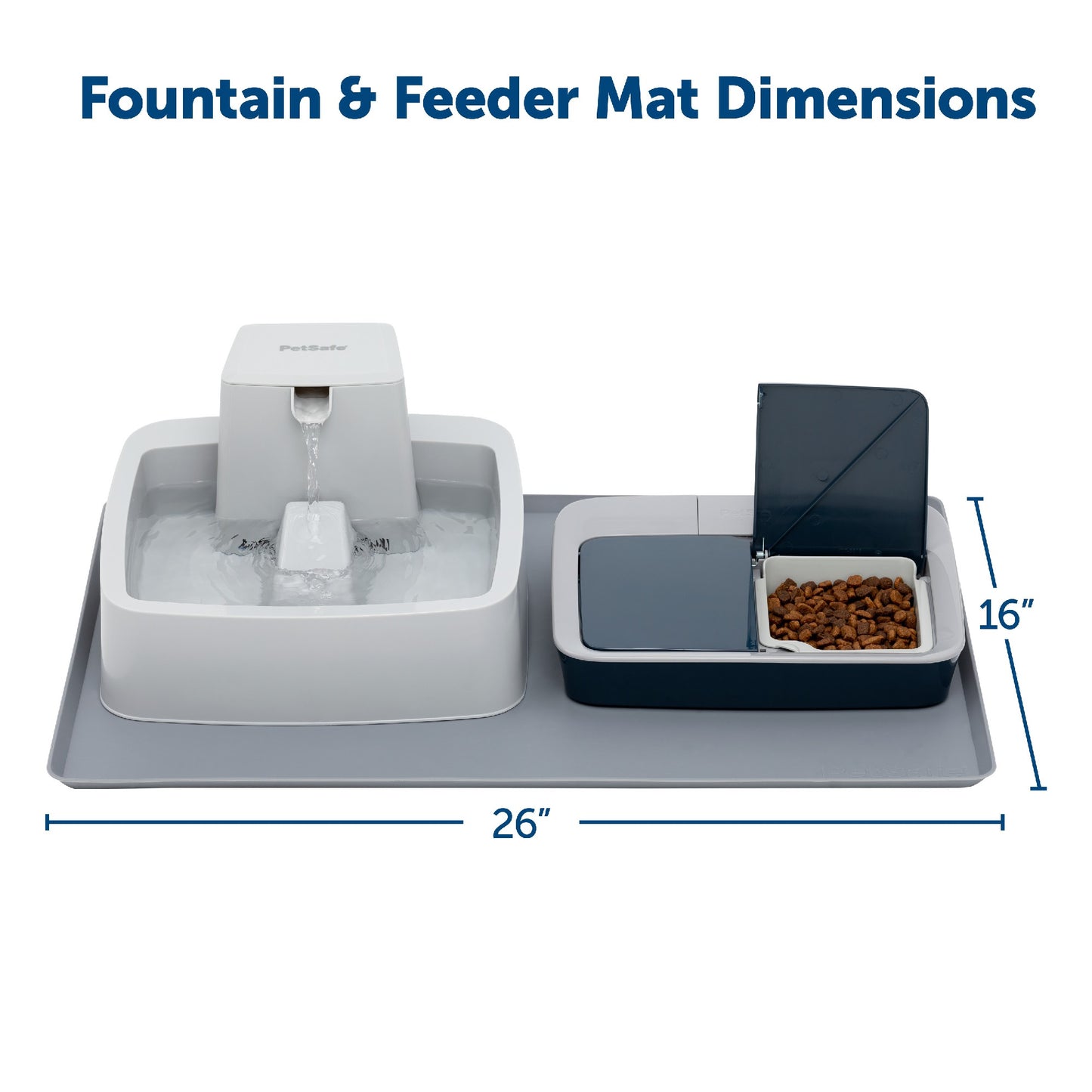 Petsafe Fountain and Feeder Mat (Brown Box)