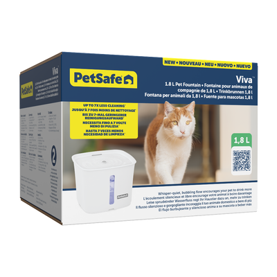 Petsafe 1.8L Viva Pet Fountain Intl