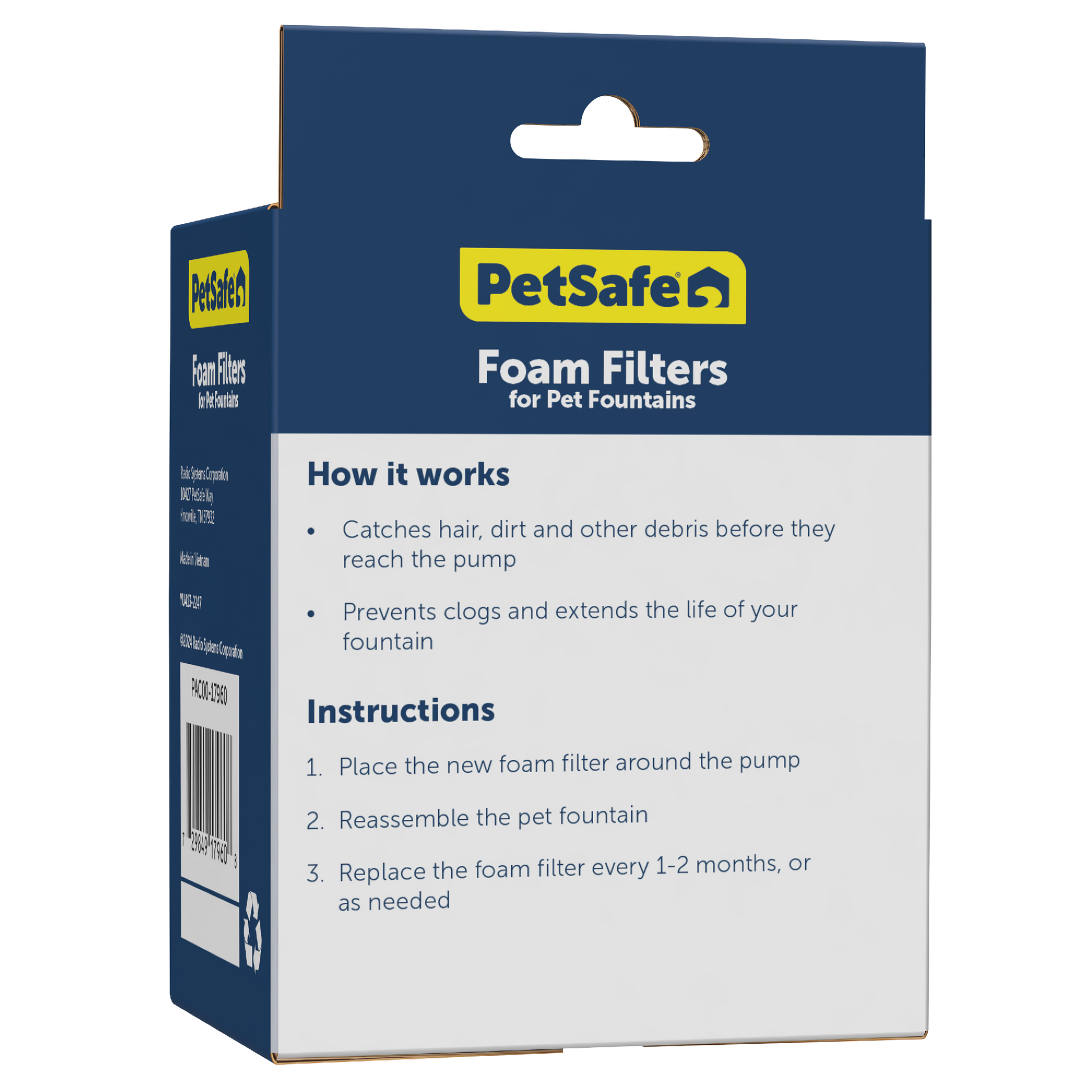Petsafe Foam Filter Black 2-Pack