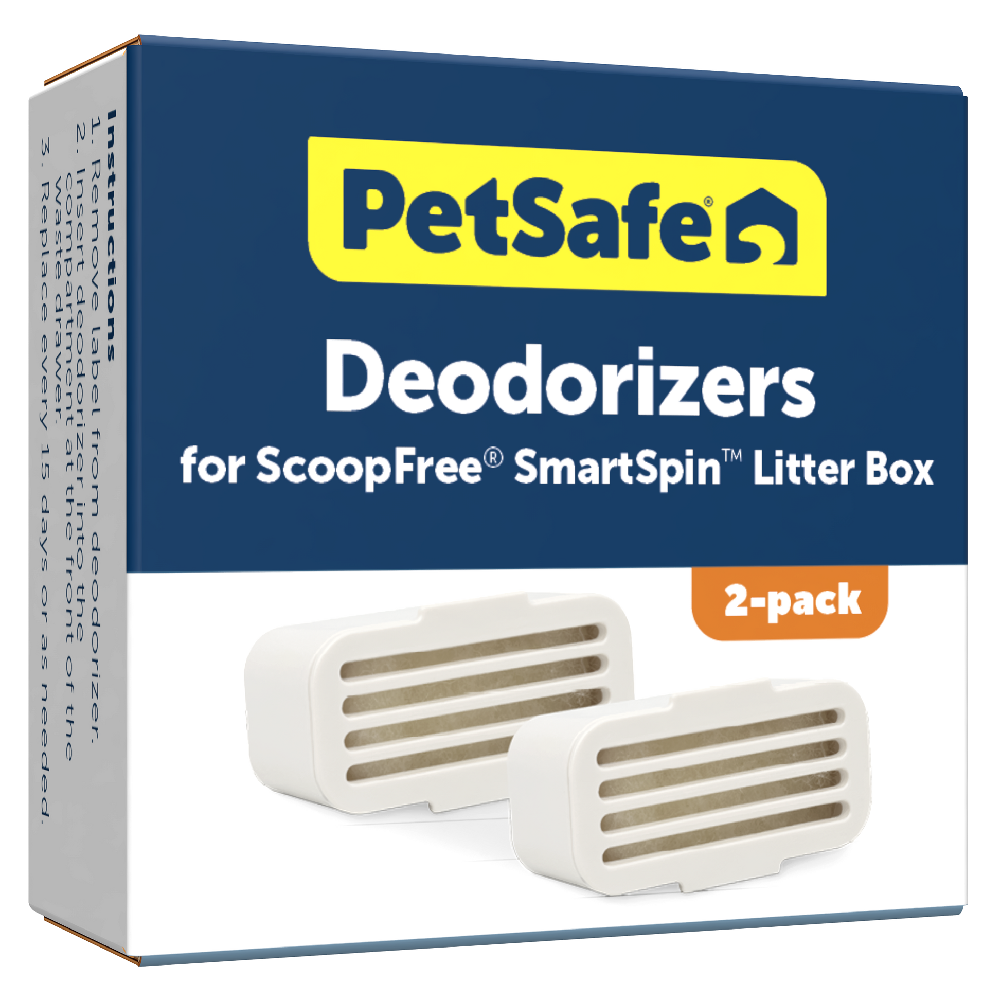 Scoopfree Smartspin Deodorizer 2-Pack