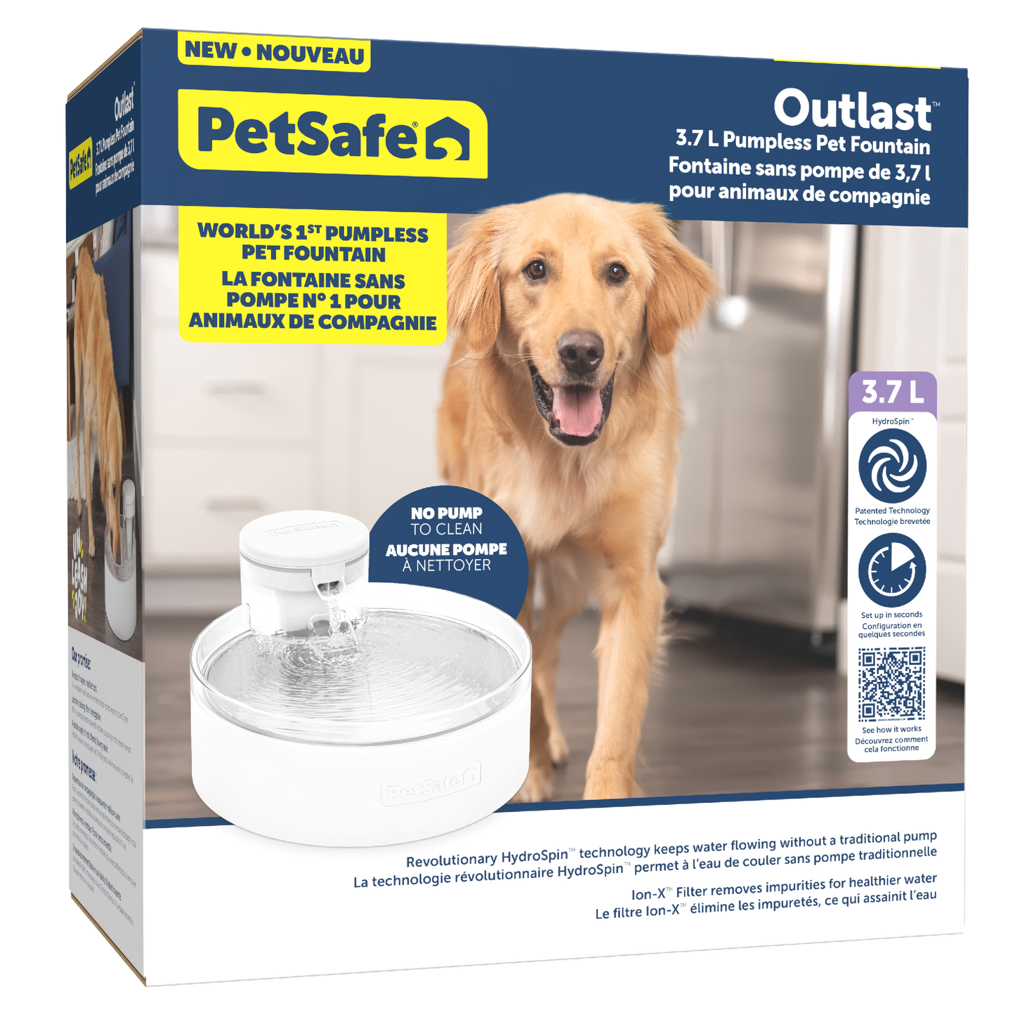 Petsafe Outlast Pet Fountain 3.7L Intl