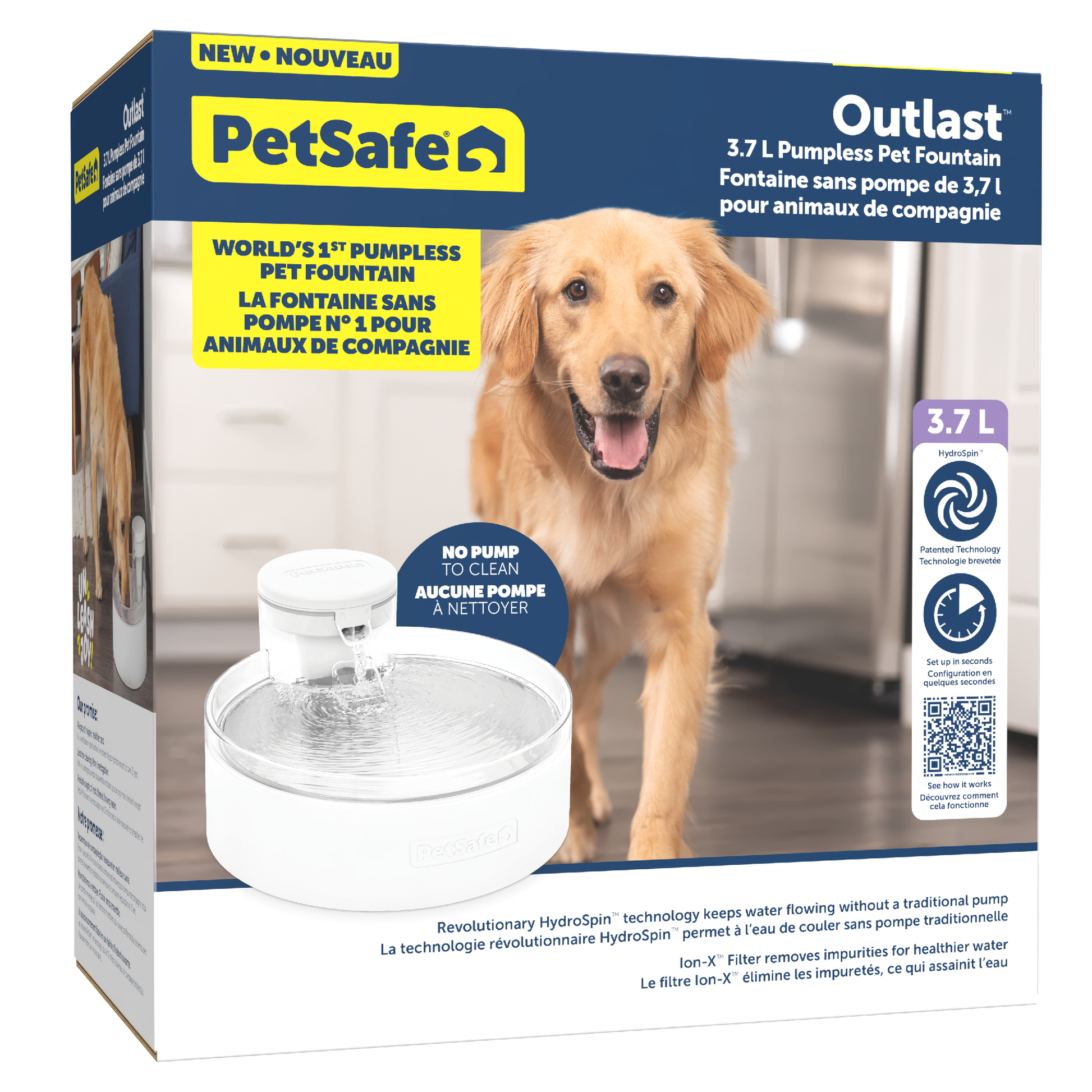 Petsafe Outlast Pet Fountain 3.7L Intl