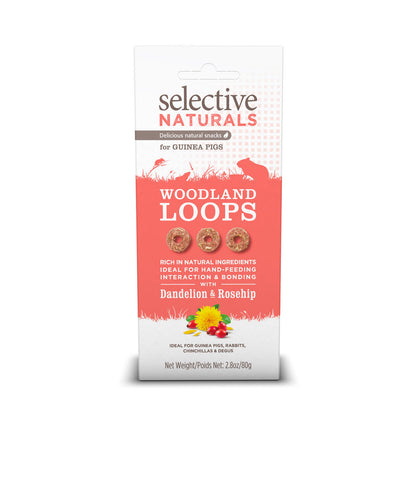 Selective Naturals Treats Woodland Loops 80G