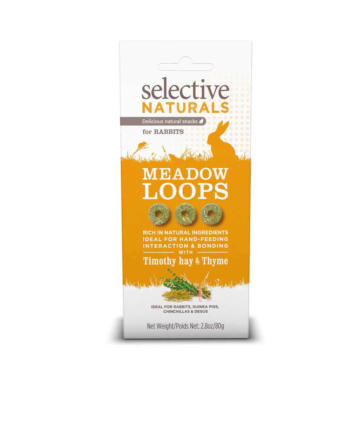 Selective Naturals Treats Meadow Loops 80G