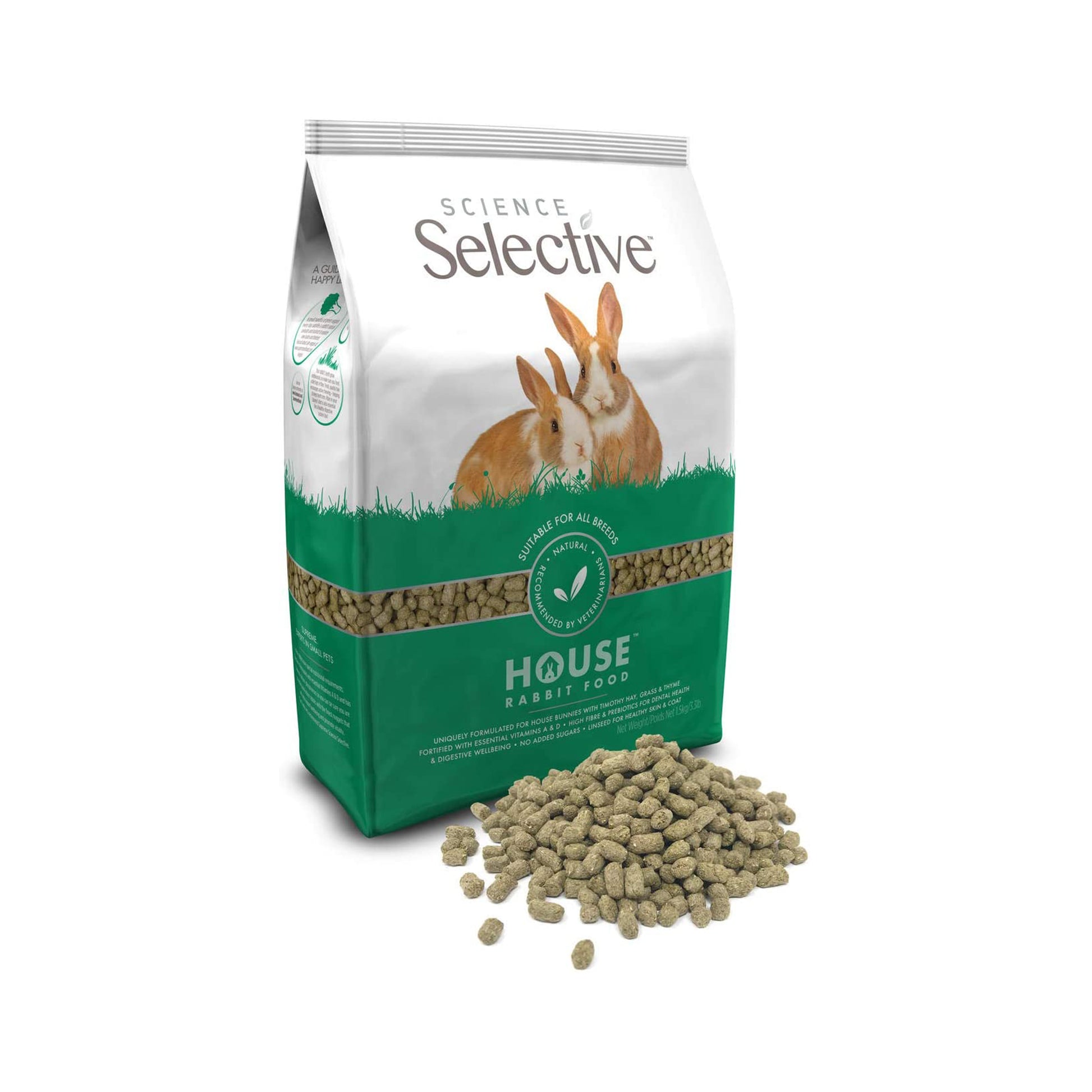 Science Selective Food Rabbit House 1.5Kg