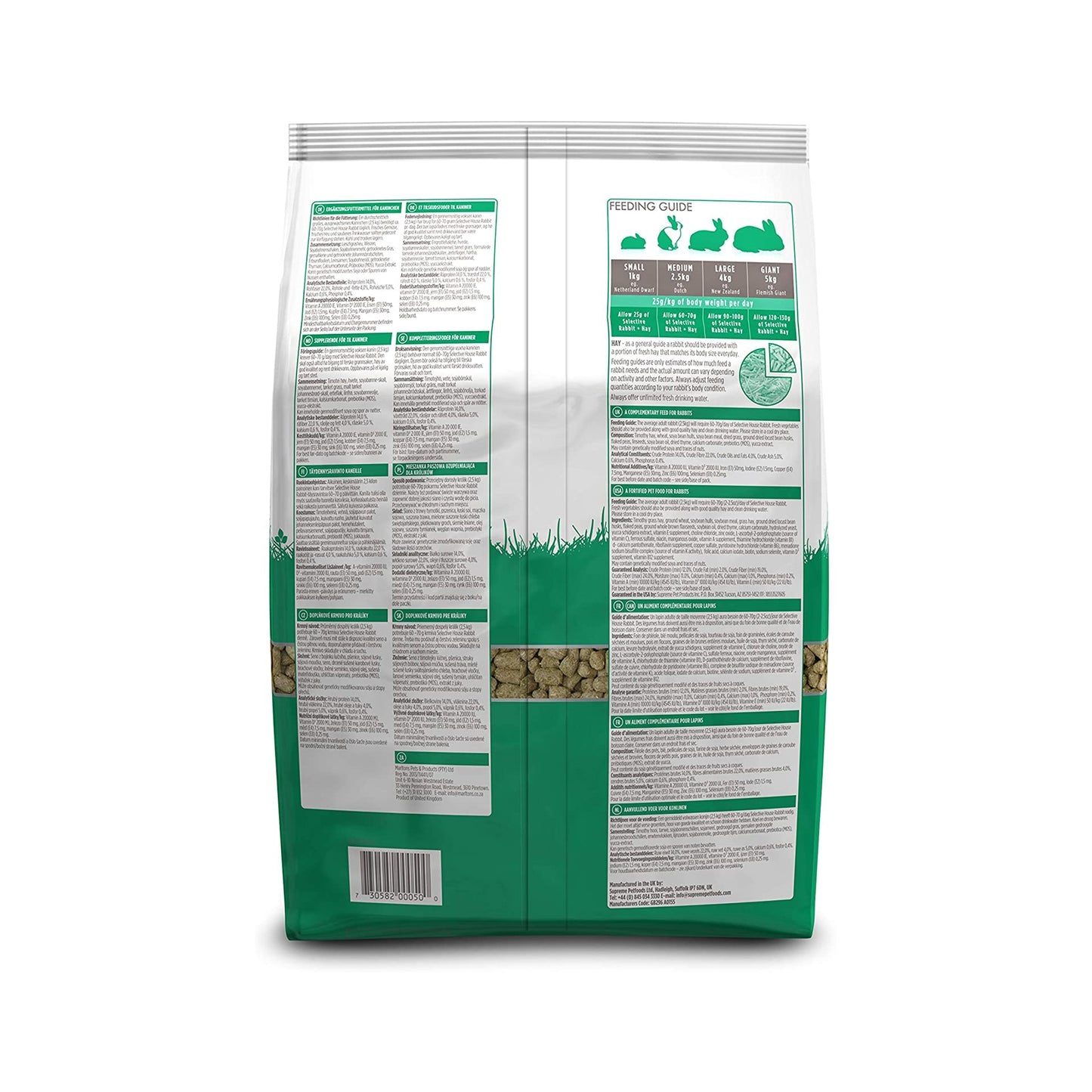 Science Selective Food Rabbit House 1.5Kg