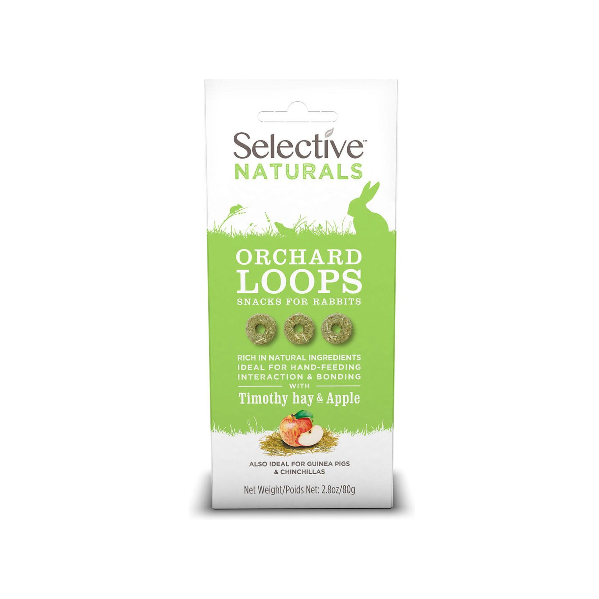 Selective Naturals Treats Orchard Loops 80G