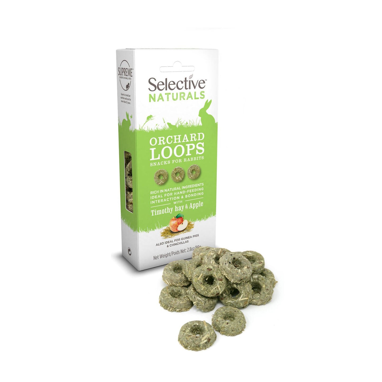 Selective Naturals Treats Orchard Loops 80G