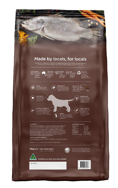 Phoenix Puppy Large Breed Ocean Fish & Barramundi Grain Free Dog Food [Sz:13kg]