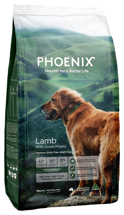 Phoenix Dog Lamb & Sweet Potato 13Kg