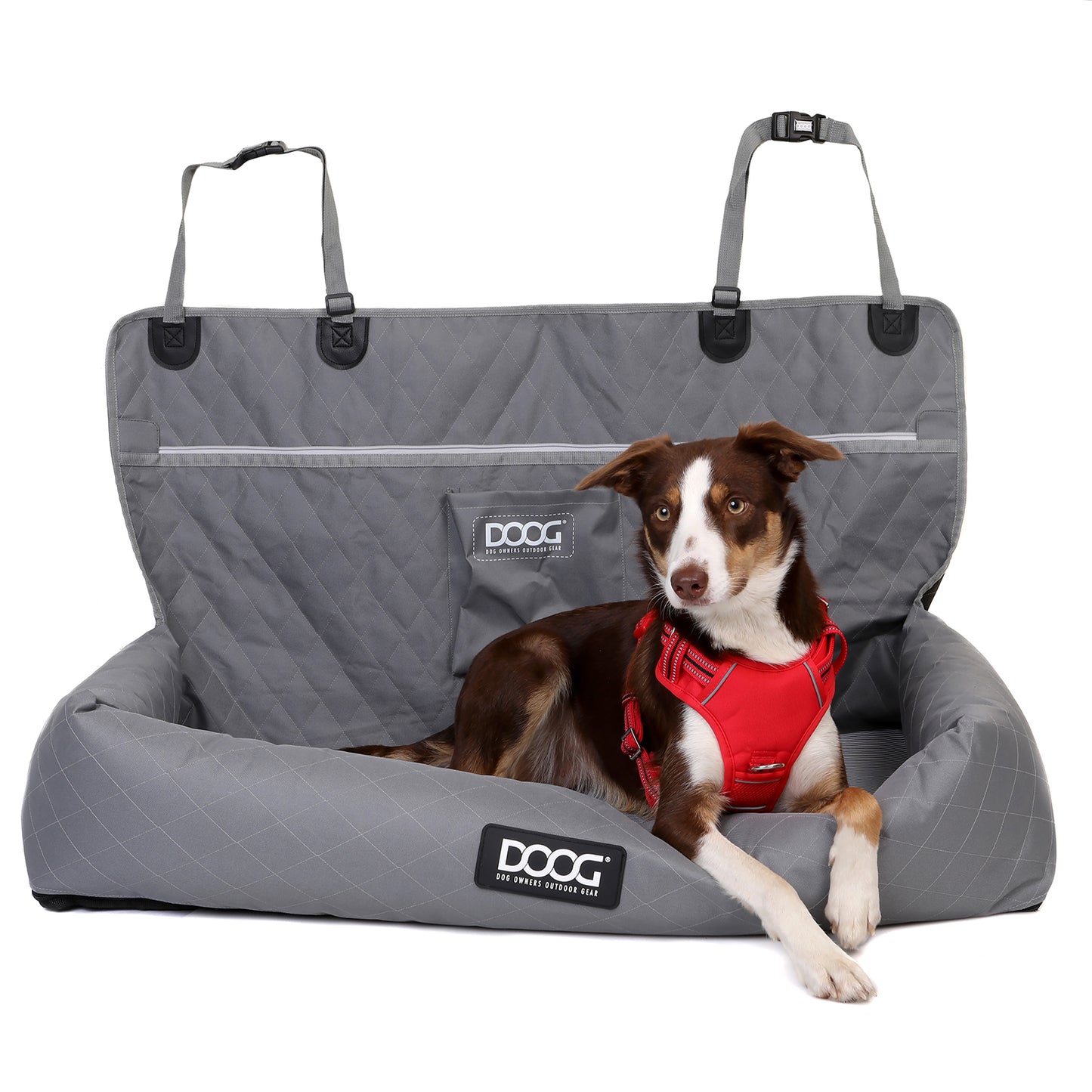 DOOG Car Seat - GREY - Large