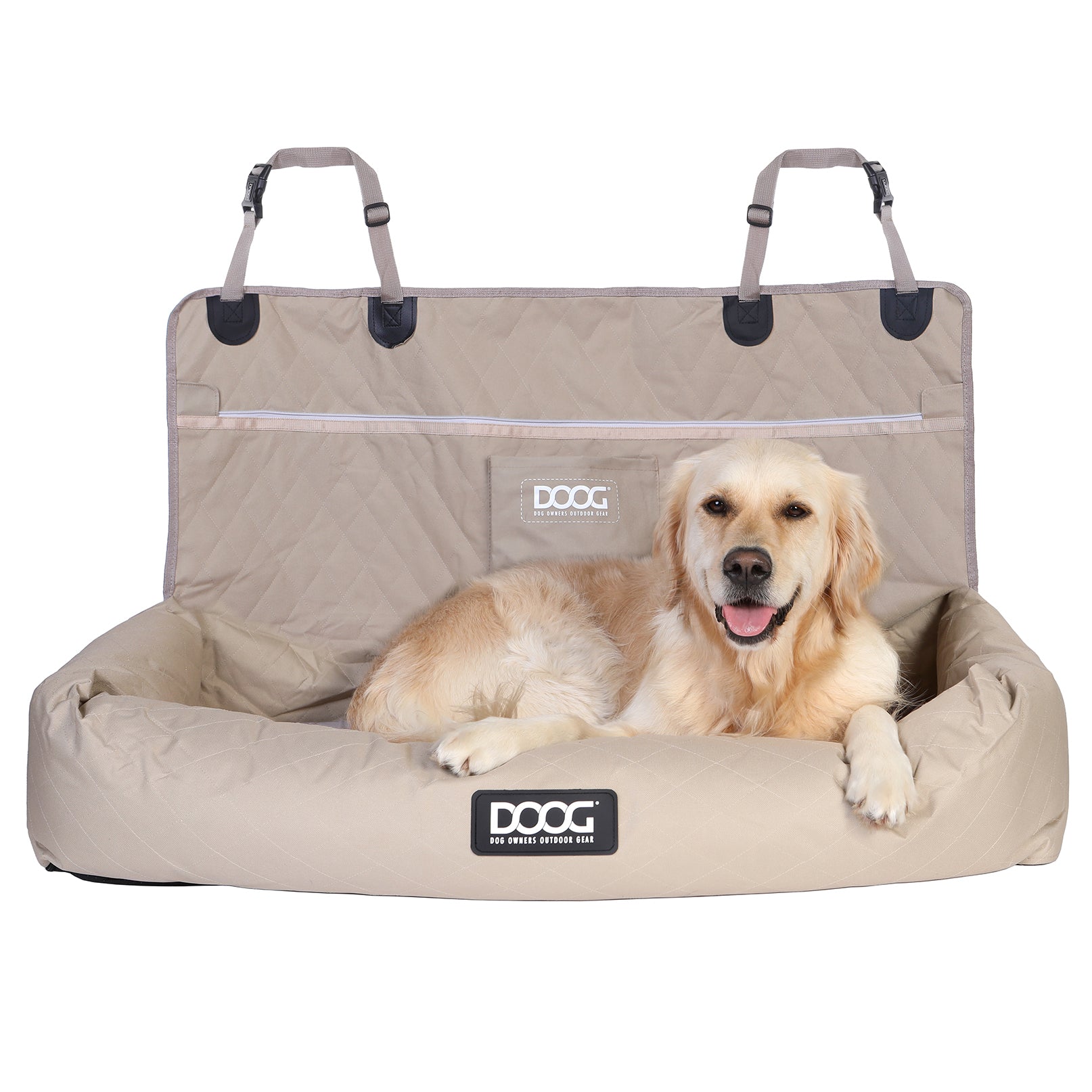 DOOG Car Seat - SAND - Large