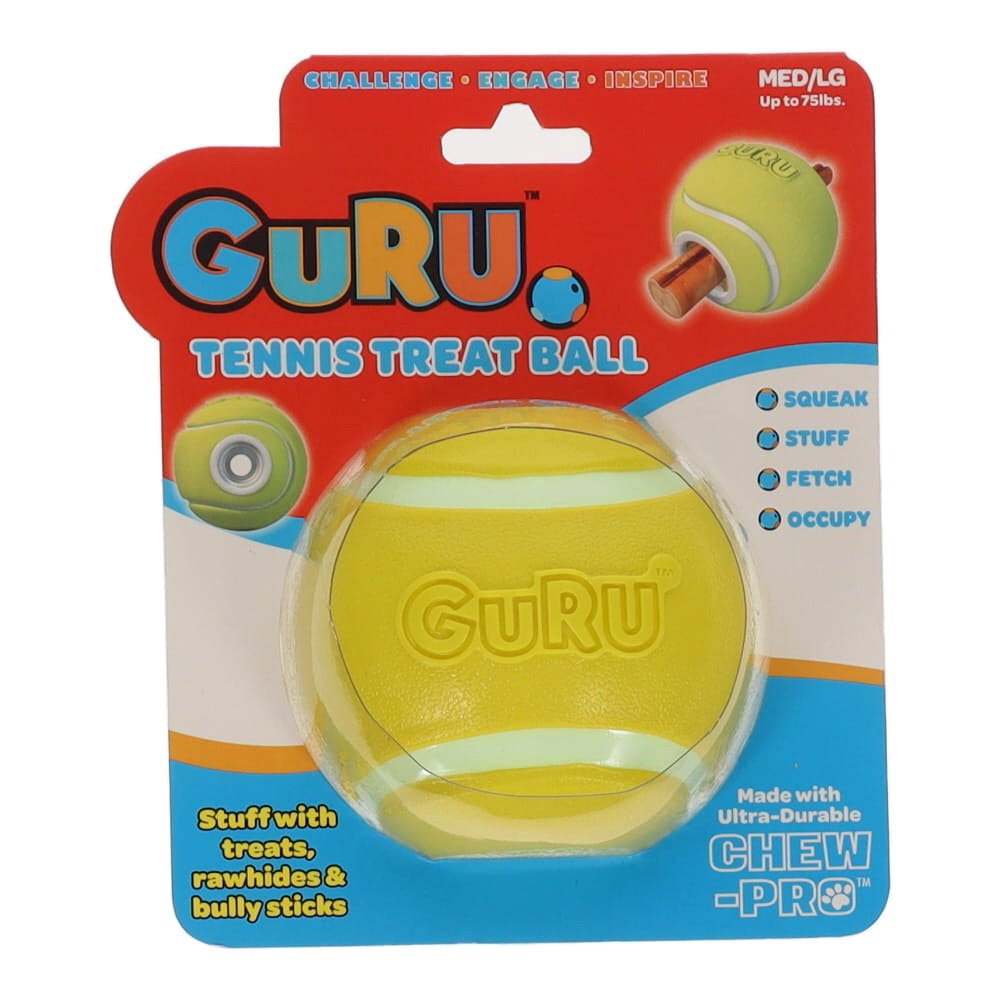 Guru Tennis Treat Ball Medium/Large 8.58 x 9.4 x 9.6cm