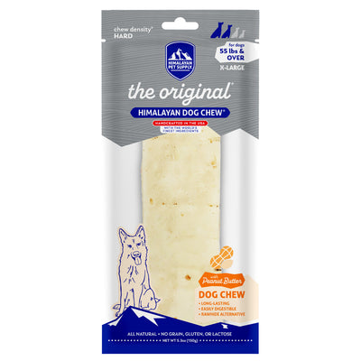 Himalayan Dog Chew Peanut Butter Grey [Sz:X Large]