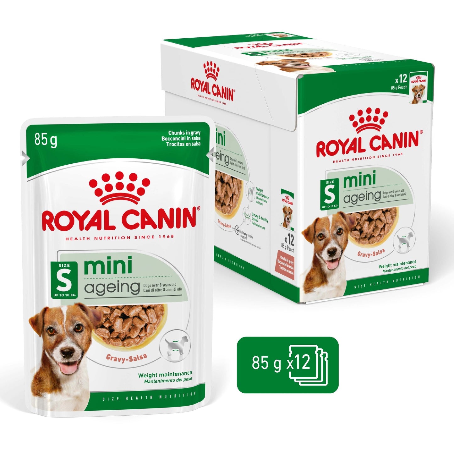 Royal Canin Dog Mini Ageing 12+ 85g Pouch