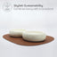 Pryde Pets Reversible Cat Dining Mat Chestnut / Navy