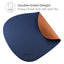 Pryde Pets Reversible Cat Dining Mat Chestnut / Navy
