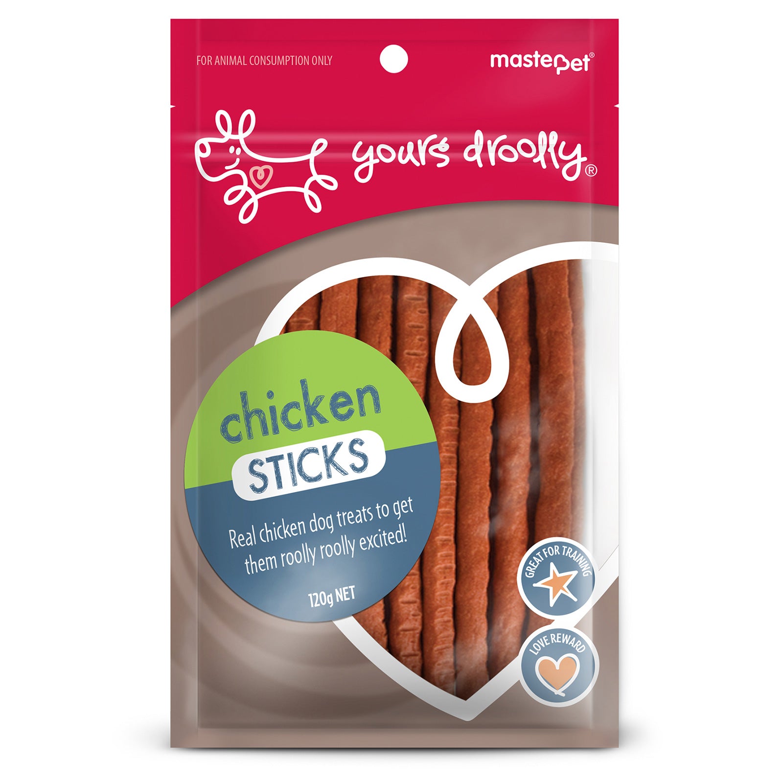 Yours Droolly Chicken Sticks 120g