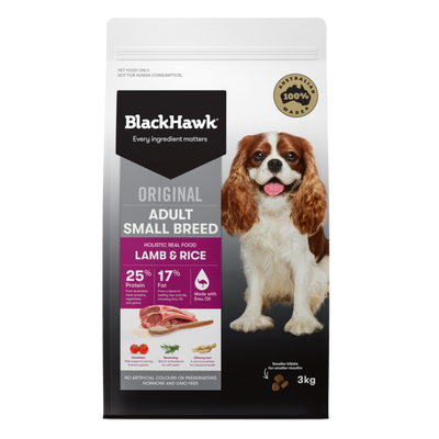 Black Hawk Dog Small Breed Lamb & Rice 3kg