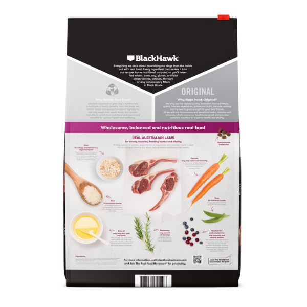 Black Hawk Dog Small Breed Lamb & Rice 10kg 