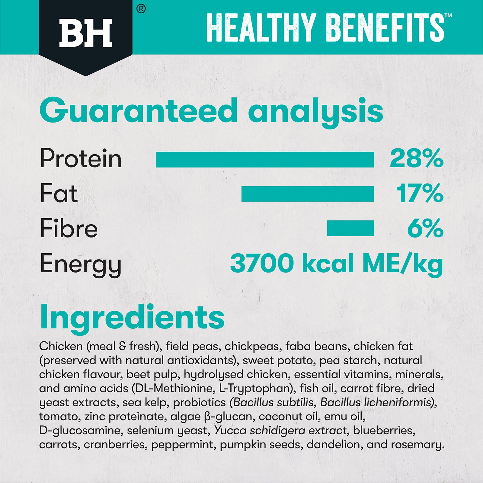 Black Hawk Healthy Benefits Sensitive Skin & Gut 2kg