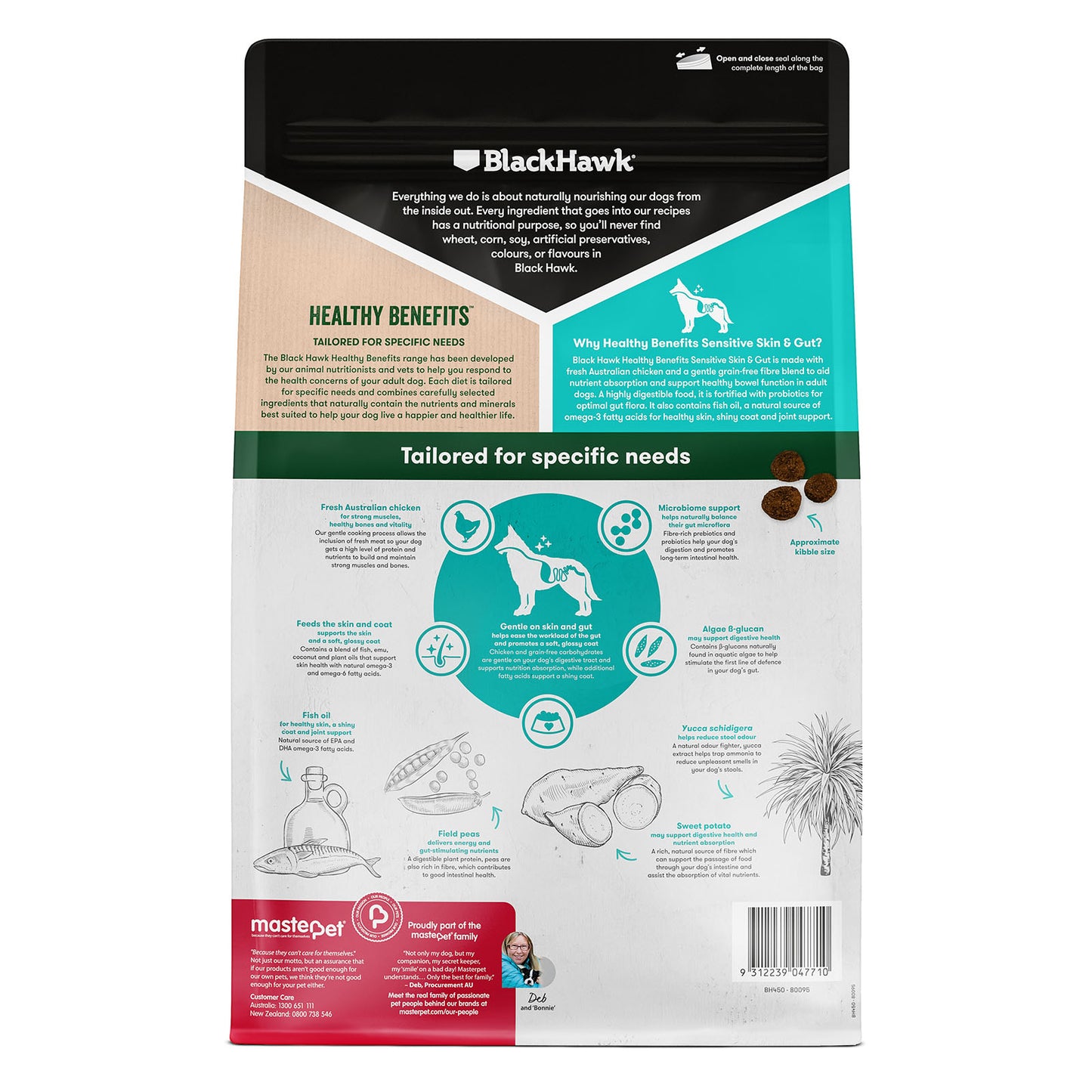 Black Hawk Healthy Benefits Sensitive Skin & Gut 2kg