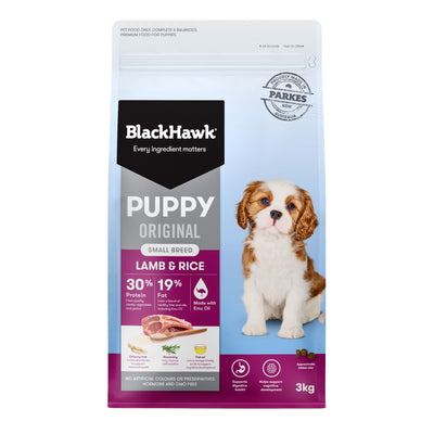 Black Hawk Puppy Small Lamb Rice 3Kg