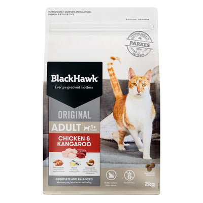 Black Hawk Cat Chicken & Roo 2kg