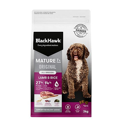 Black Hawk Dog Mature Lamb 3kg