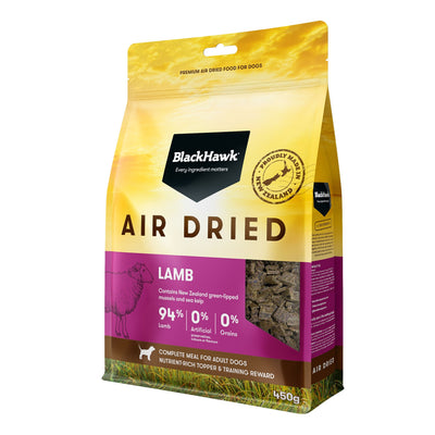 Black Hawk Air Dried Lamb 450G