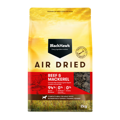 Black Hawk Air Dried Beef & Mackerel 2Kg