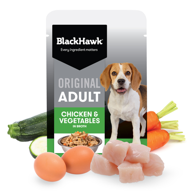 Black Hawk Original Adult Chicken & Vegetables 85g 