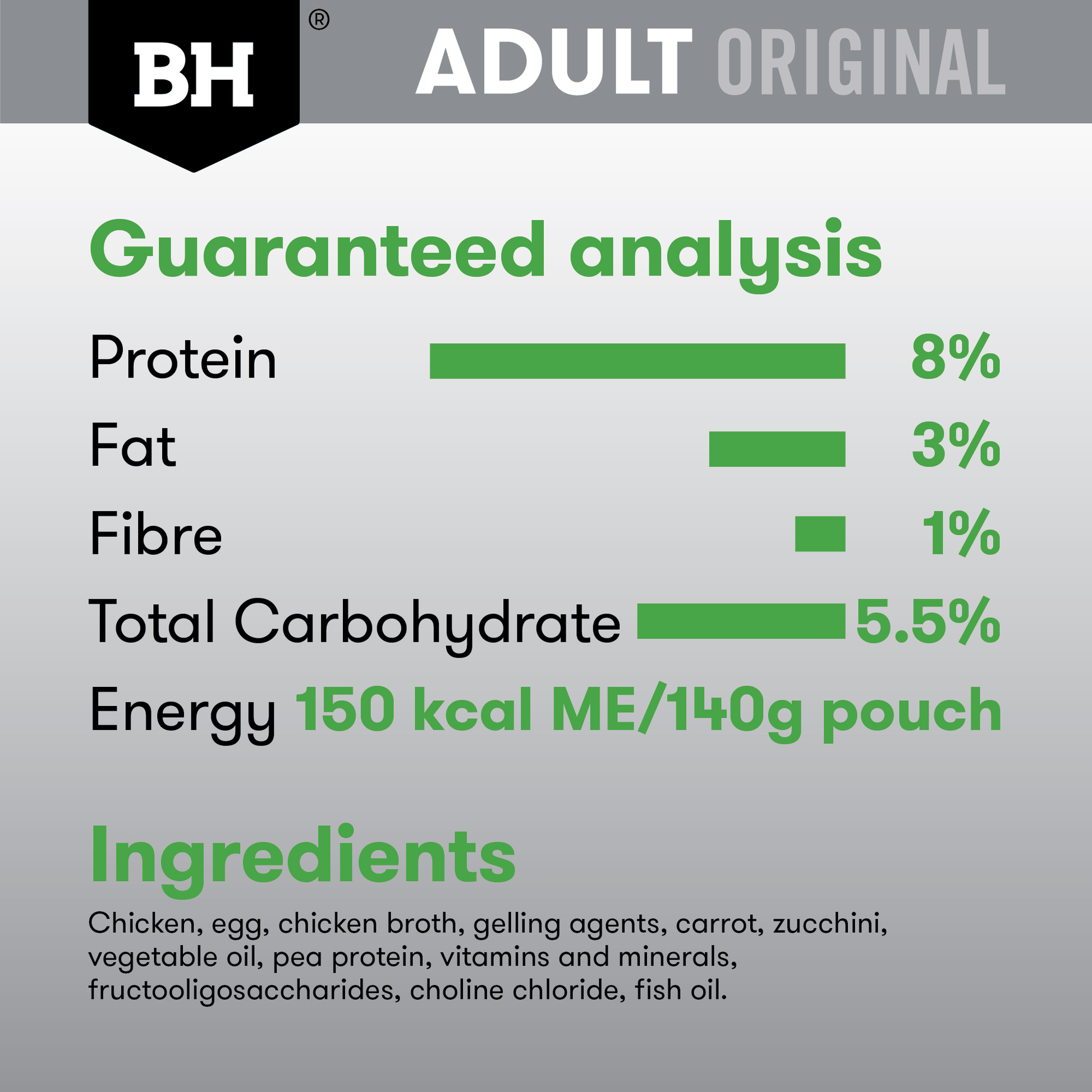 Black Hawk Original Adult Chicken & Vegetables 85g 