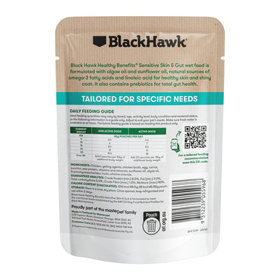 Black Hawk Healthy Benefits Sensitive Skin & Gut 85g 