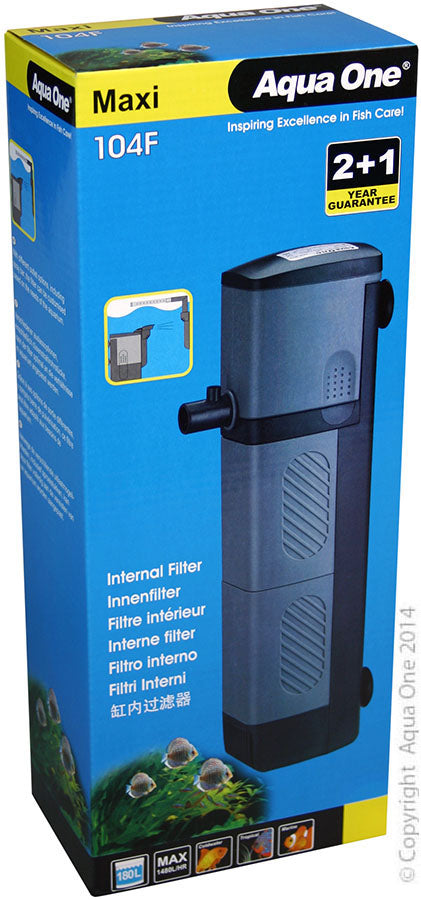 Aqua One Maxi 104F Internal Filter 1480LH
