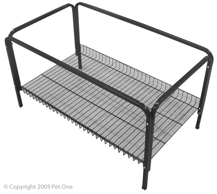 Pet One Stand For Rabbit Cage 2111 Black *Available for Instore Pick up or Local Delivery Only*