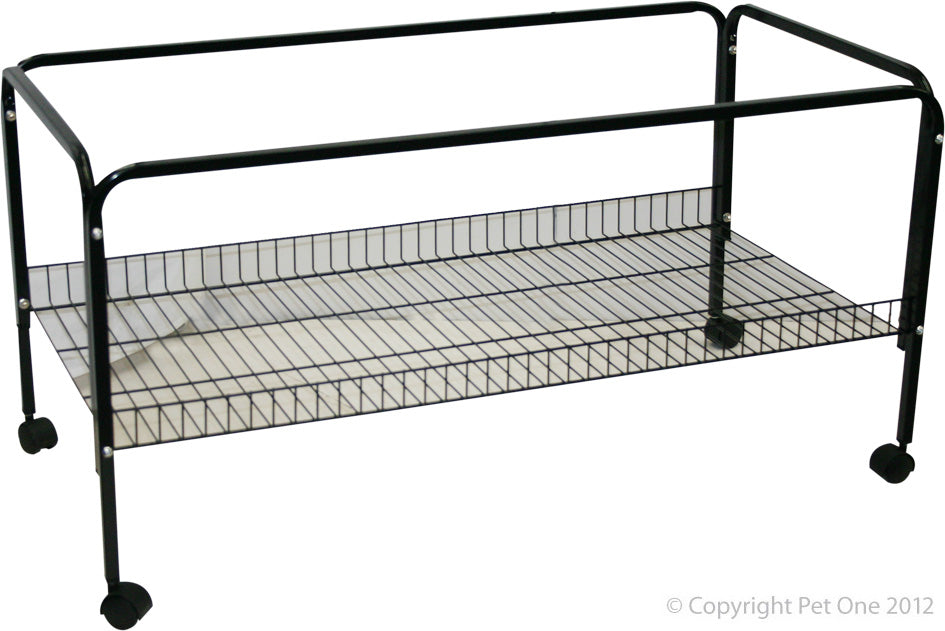 Pet One Stand For Rabbit Cage 2211 Black *Availalbe for Instore Pick Up or Local Delivery Only*
