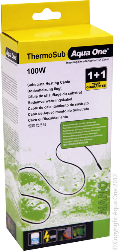 Aqua One ThermoSub Heat Cord 100W 5.5M 240V 50Hz