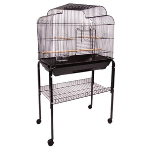 Cage 660A Fancy Top Wstand 66 W X 38 D X 120cm H 2sets Ctn Mix Colour *Available for Instore Pick Up and Local Delivery Only*