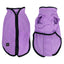 Pet One Dog Coat JumpSuit Heavy Fleece Zip Up Purple [Sz:35cm]