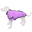 Pet One Dog Coat JumpSuit Heavy Fleece Zip Up Purple [Sz:45cm]