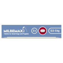 Milbemax Dog Allwormer 0.5-5Kg 2Tabs